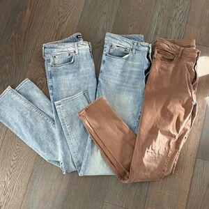 3 Men's Express Jeans